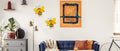 Metal Bee Wall Decor Set for Garden Patio Home