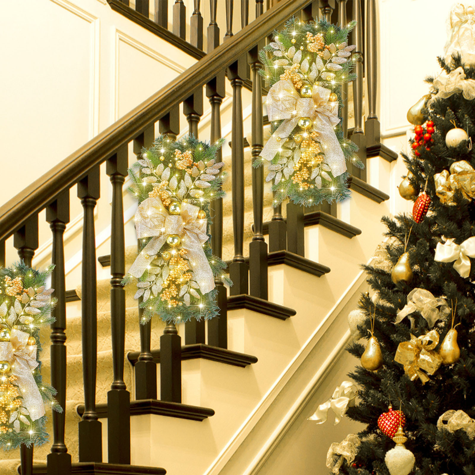 Holiday Decor Wreath Hanging Decoration for Home