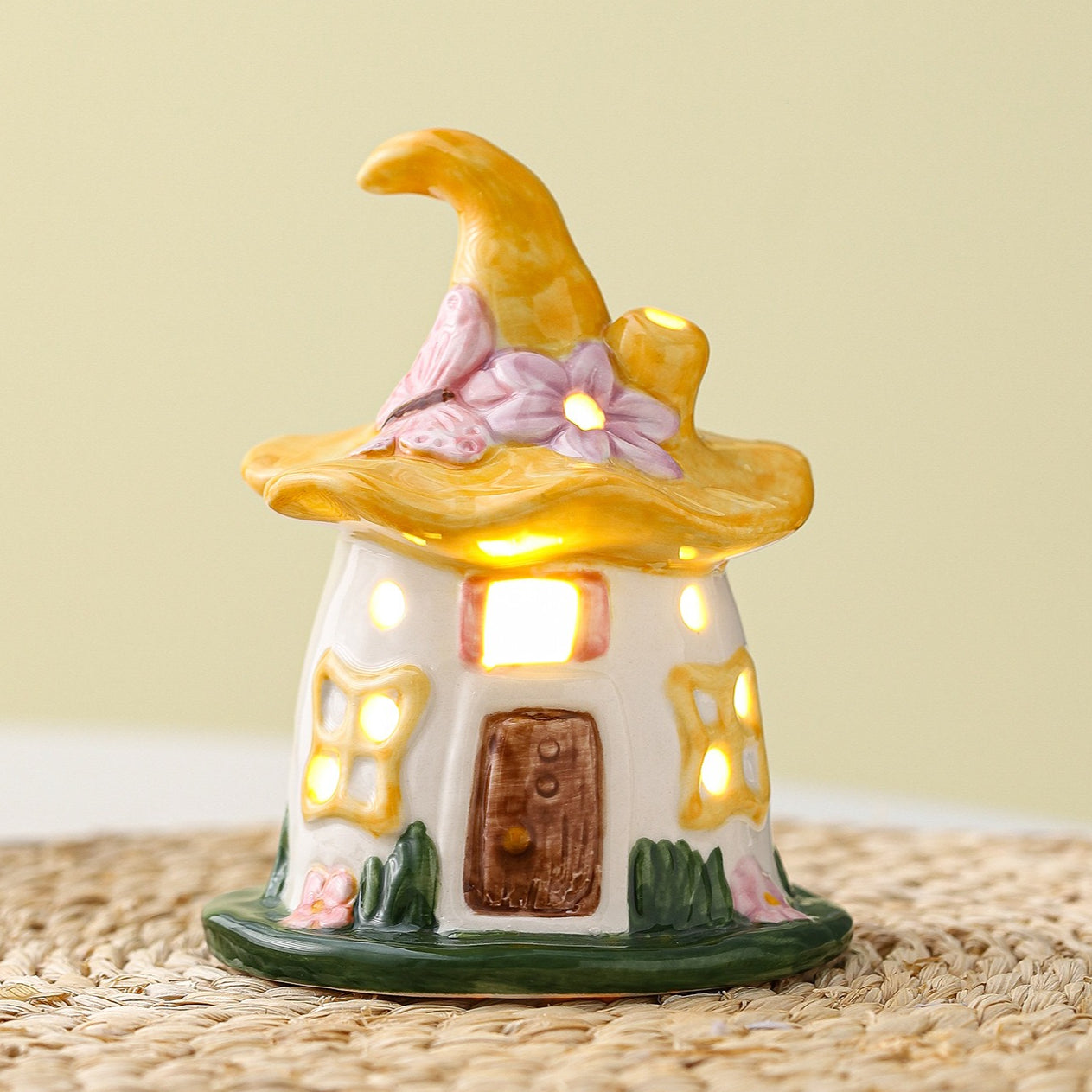 Magic House LED Night Light Mini Cottage Table Decor