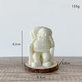 Christmas Santa Candle Holiday Decorative Candle for Home Decor