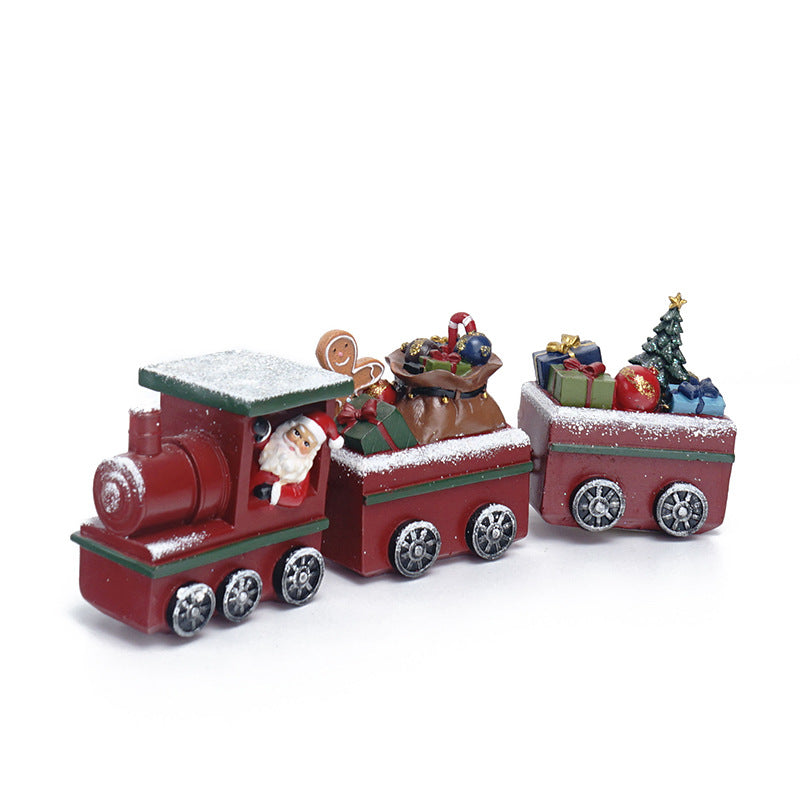 Santa Claus Resin Figurine Christmas Tabletop Decor