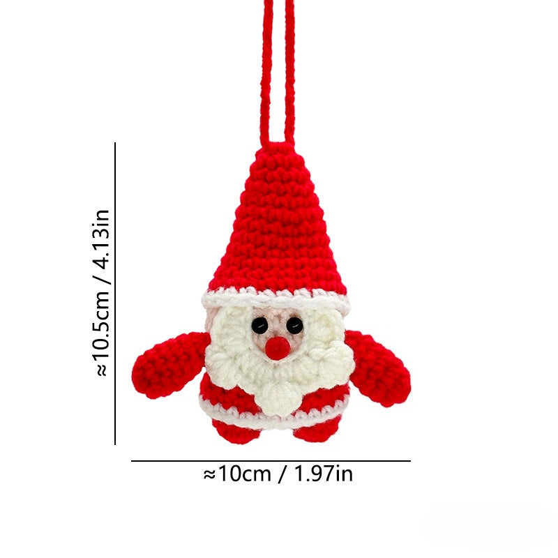 Handmade Crochet Christmas Ornament Plush Decoration