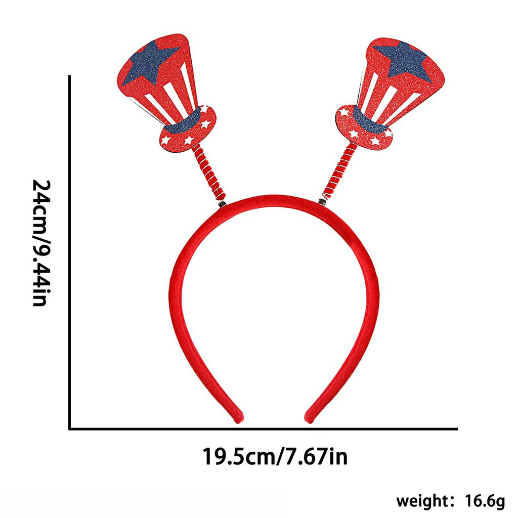 4th of July Patriotic Headband USA Flag Party Hairband