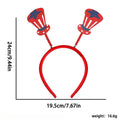 4th of July Patriotic Headband USA Flag Party Hairband