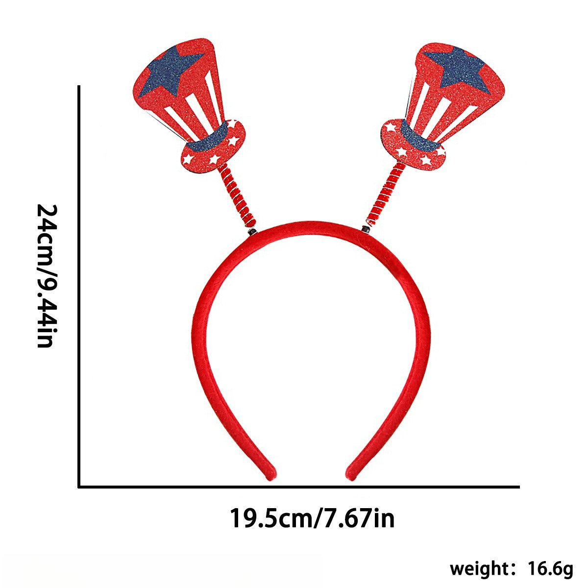 4th of July Patriotic Headband USA Flag Party Hairband