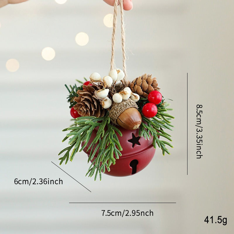 Christmas Bell Hanging Ornaments Festive Holiday Decor