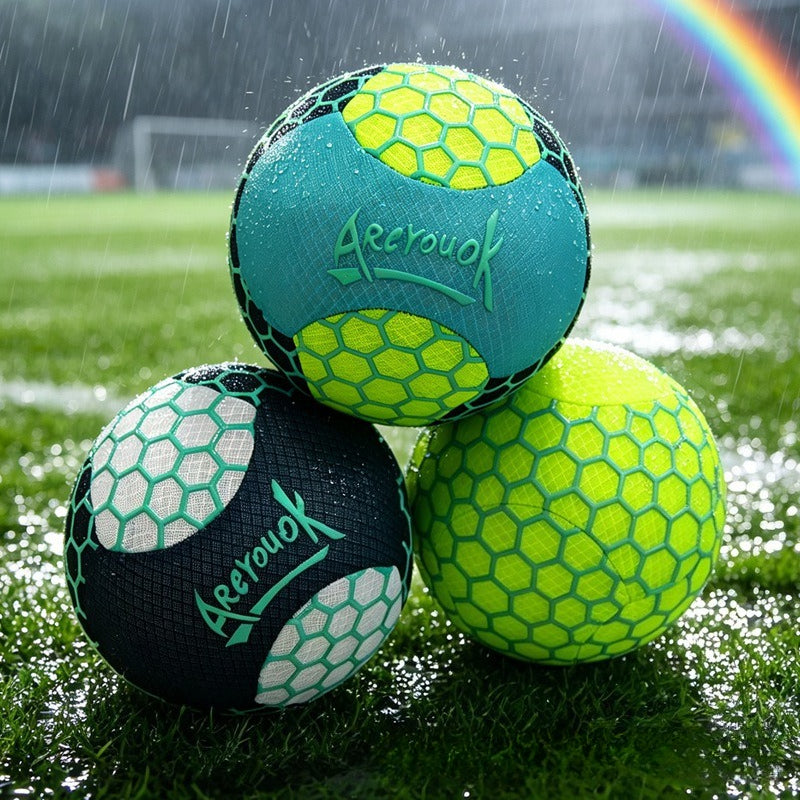 Plush Glow Soccer Ball Soft Stuffed Kids Sports Toy Night Play