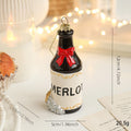 Plastic Christmas Drink Ornaments Holiday Tree Decor