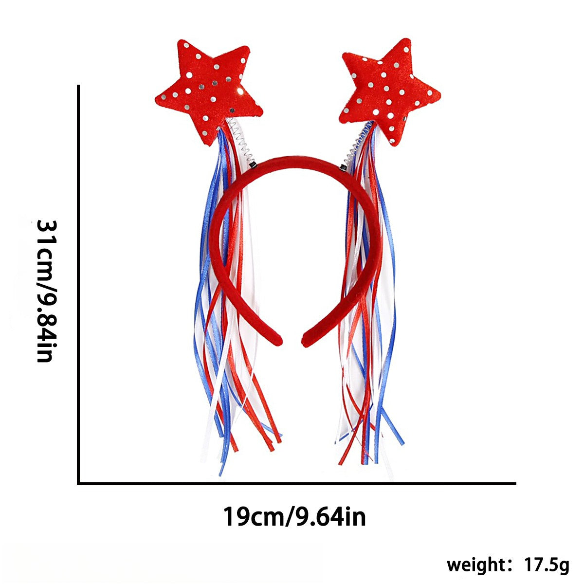 4th of July Patriotic Headband USA Flag Party Hairband