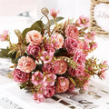 Artificial Lilac Flower Bouquet Faux Floral Home Wedding Decor