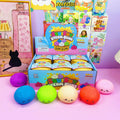 Solid Color Dumpling Shape Squishy Slow Rising Stress Toy