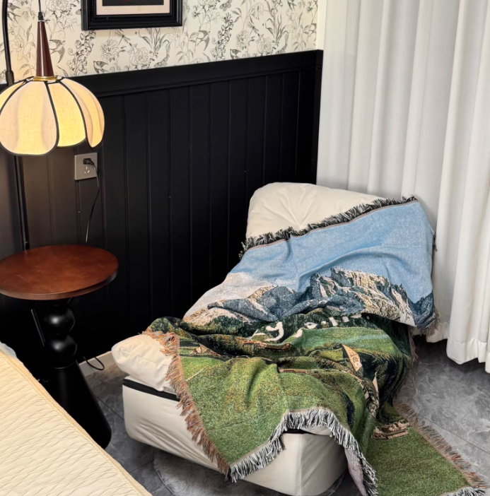Woven Throw Blanket Tapestry Couch Throw Home Decor