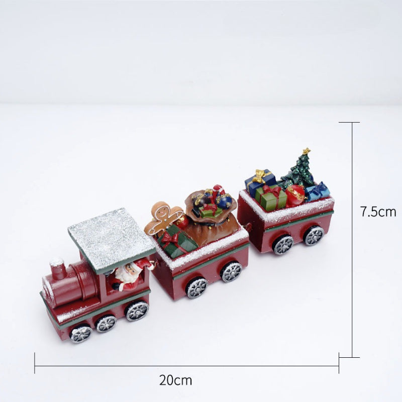 Santa Claus Resin Figurine Christmas Tabletop Decor