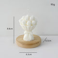 Tulip Flower Candle Floral Decor Romantic Home Accent Gift