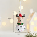 Festive Christmas Metal Ornaments Holiday Tree Hanging Decor