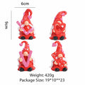 Valentine’s Day Resin Gnome Figurine LOVE Decor Gift