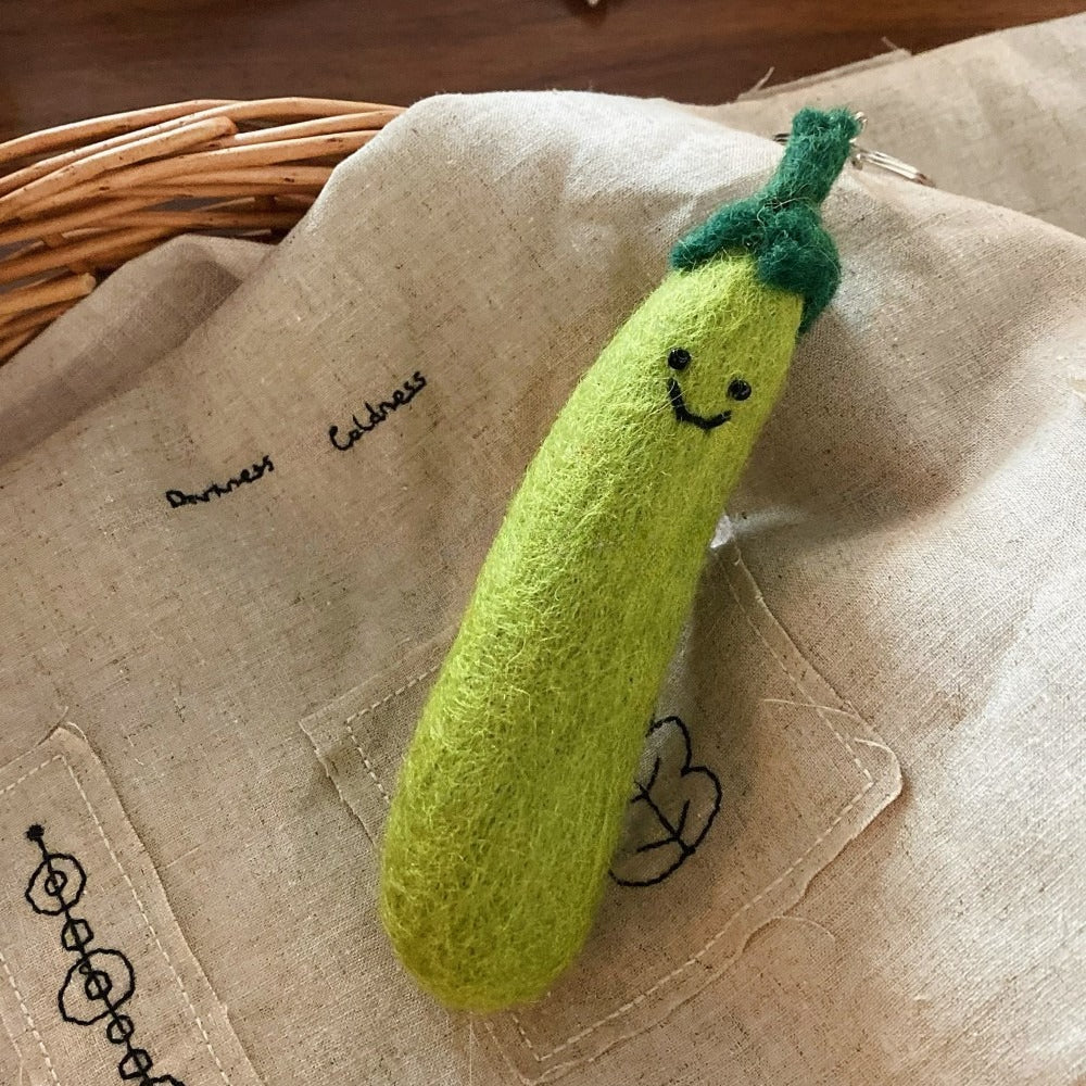 Vegetable Wool Felt Keychain Cute Bag Charm