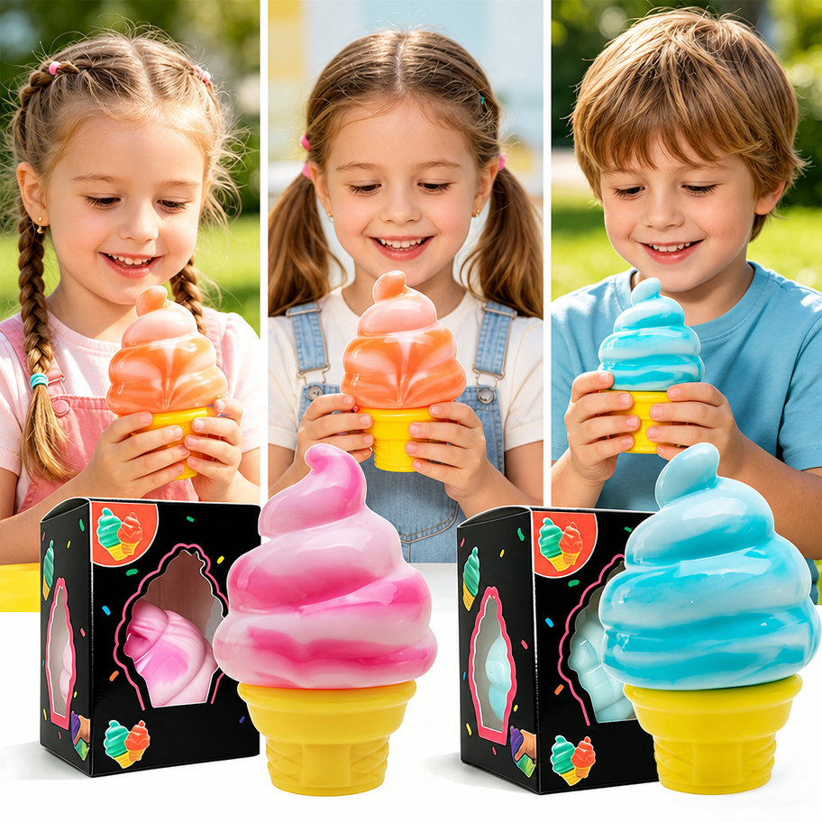 Ice Cream Squishy Soft Slow Rising Stress Relief Toy