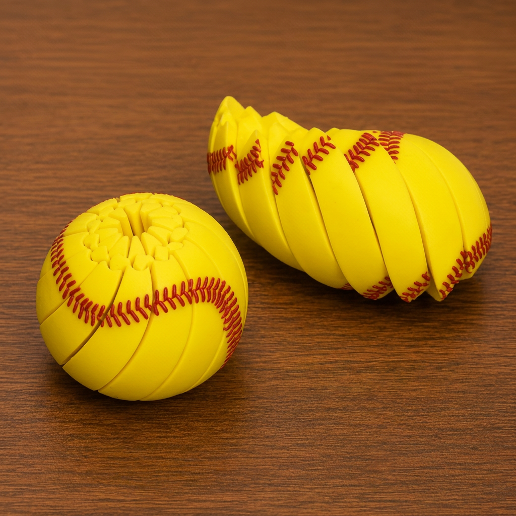 Twist Fidget Toy Baseball Stress Relief Rotating Toy