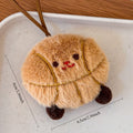 Plush Sports Ball Keychain Bag Charm Cute Keyring Pendant