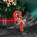 Christmas Alloy Brooch Set Festive Holiday Pin Accessories