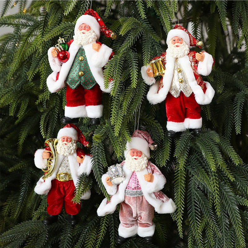 Santa Claus Christmas Figurine Holiday Tabletop Decor