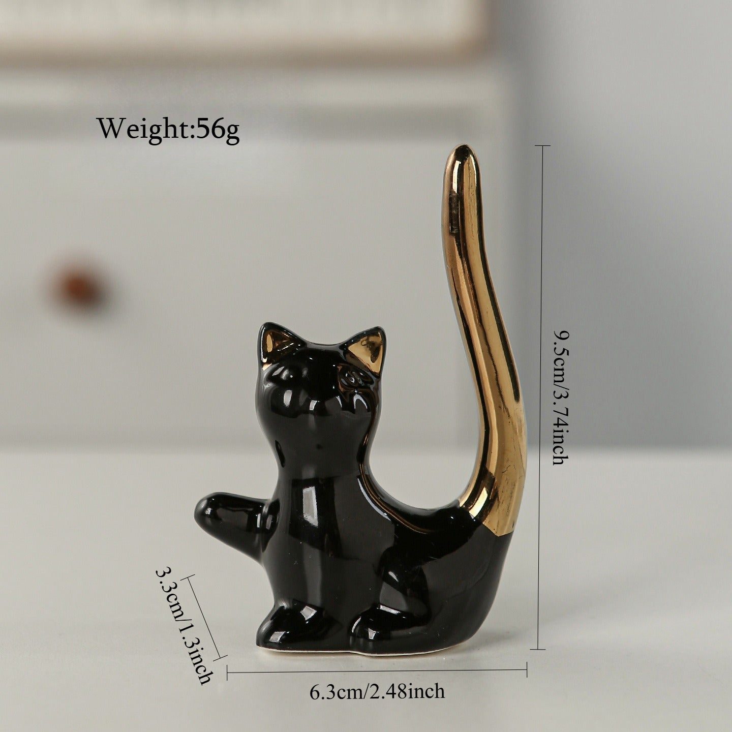 Ceramic Animal Figurine Modern Home Decor Accent