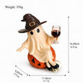 Halloween Ghost Wine Glass Resin Tabletop Decor