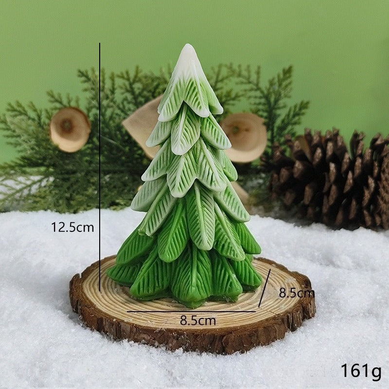 Christmas Santa Candle Holiday Decorative Candle Seasonal Home Decor