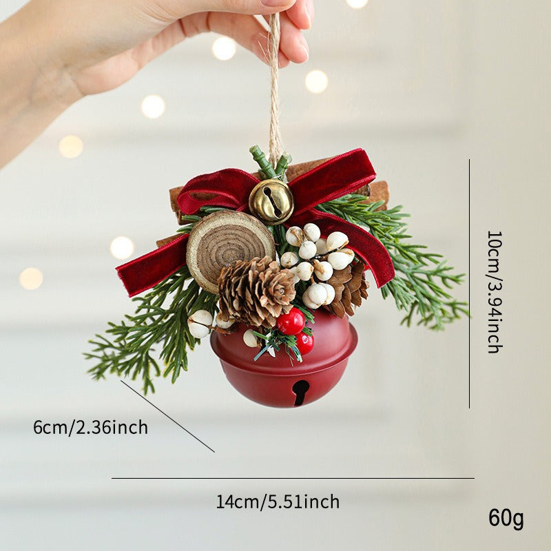 Christmas Bell Hanging Ornaments Festive Holiday Decor