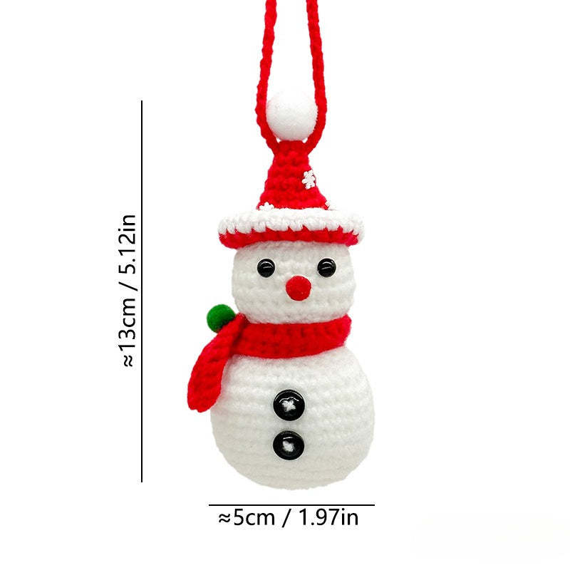 Handmade Crochet Christmas Ornament Plush Decoration