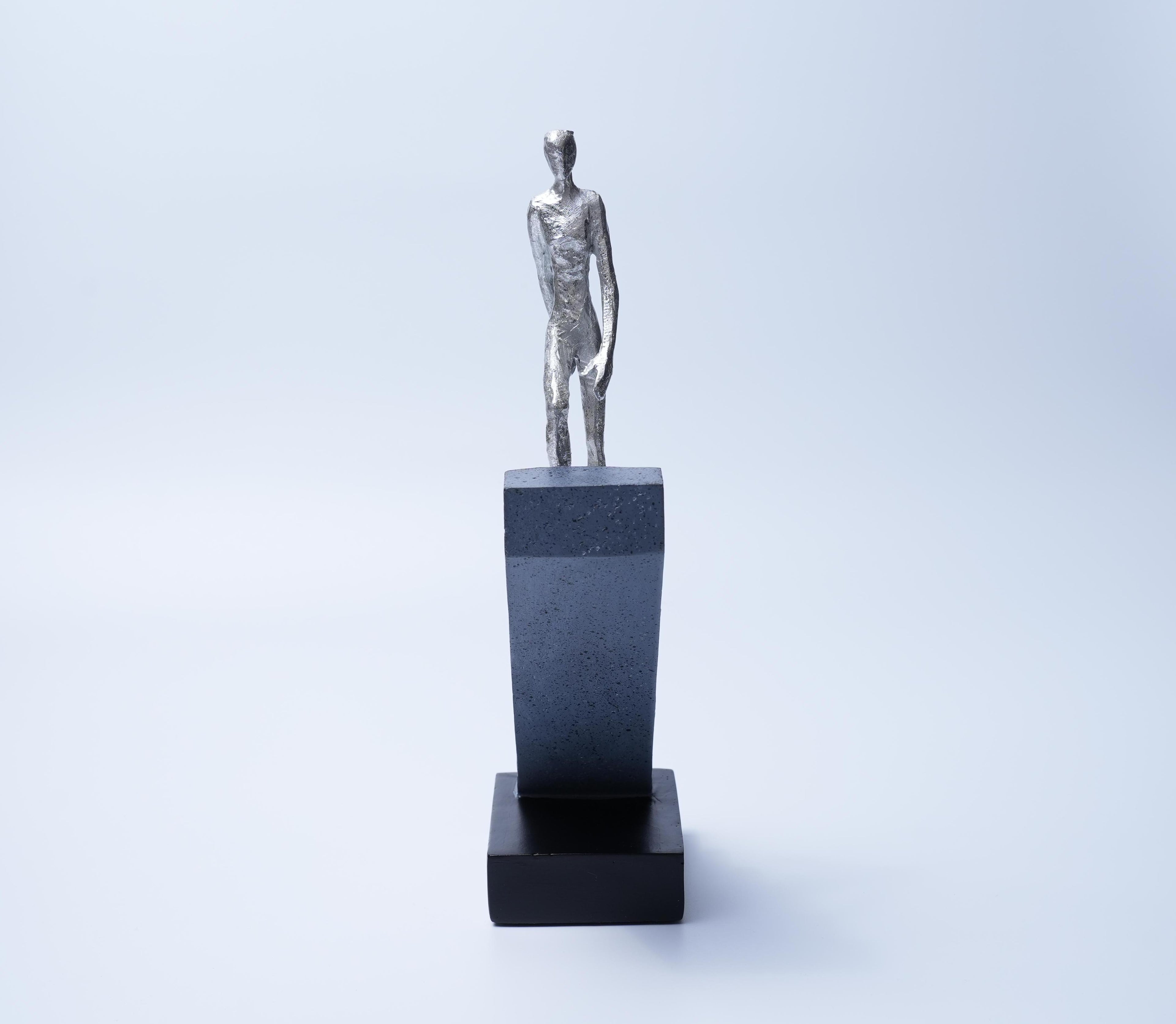 Abstract Resin Climbing Stairs Sculpture Home Decor