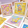 Diamond Painting Kit With Frame Cute Cartoon DIY Craft