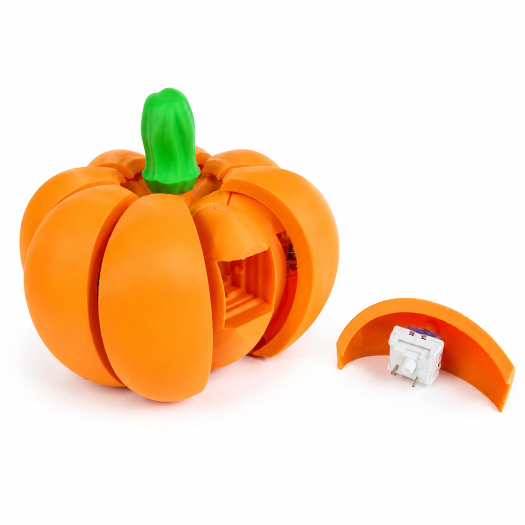 3D Printed Pumpkin Halloween Decoration Keychain Fidget Accessory