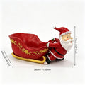 Resin Santa Claus Candy Storage Tray Christmas Tabletop Decor