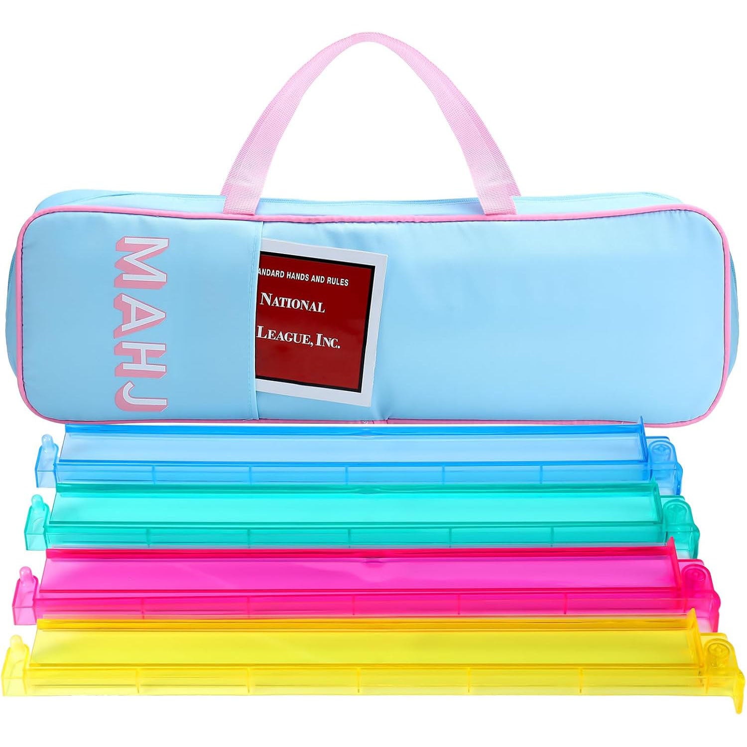 Large Mahjong Carrying Bag Travel Storage Case Organizer
