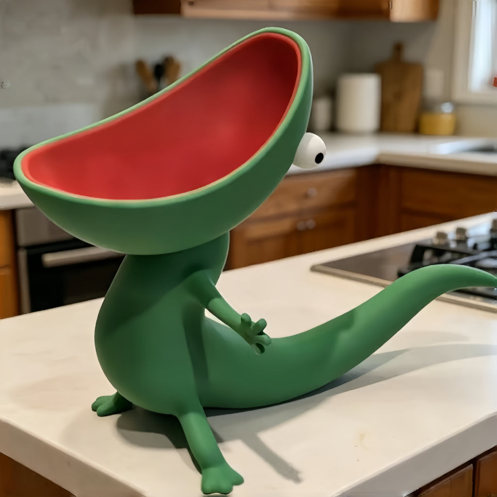 Lizard Soap Dish Resin Bathroom Decor Creative Holder