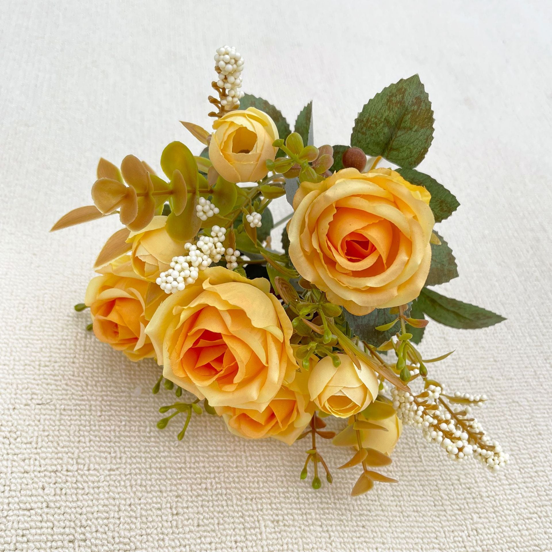 Valentine’s Day Rose Faux Flower Bouquet for Home Decor