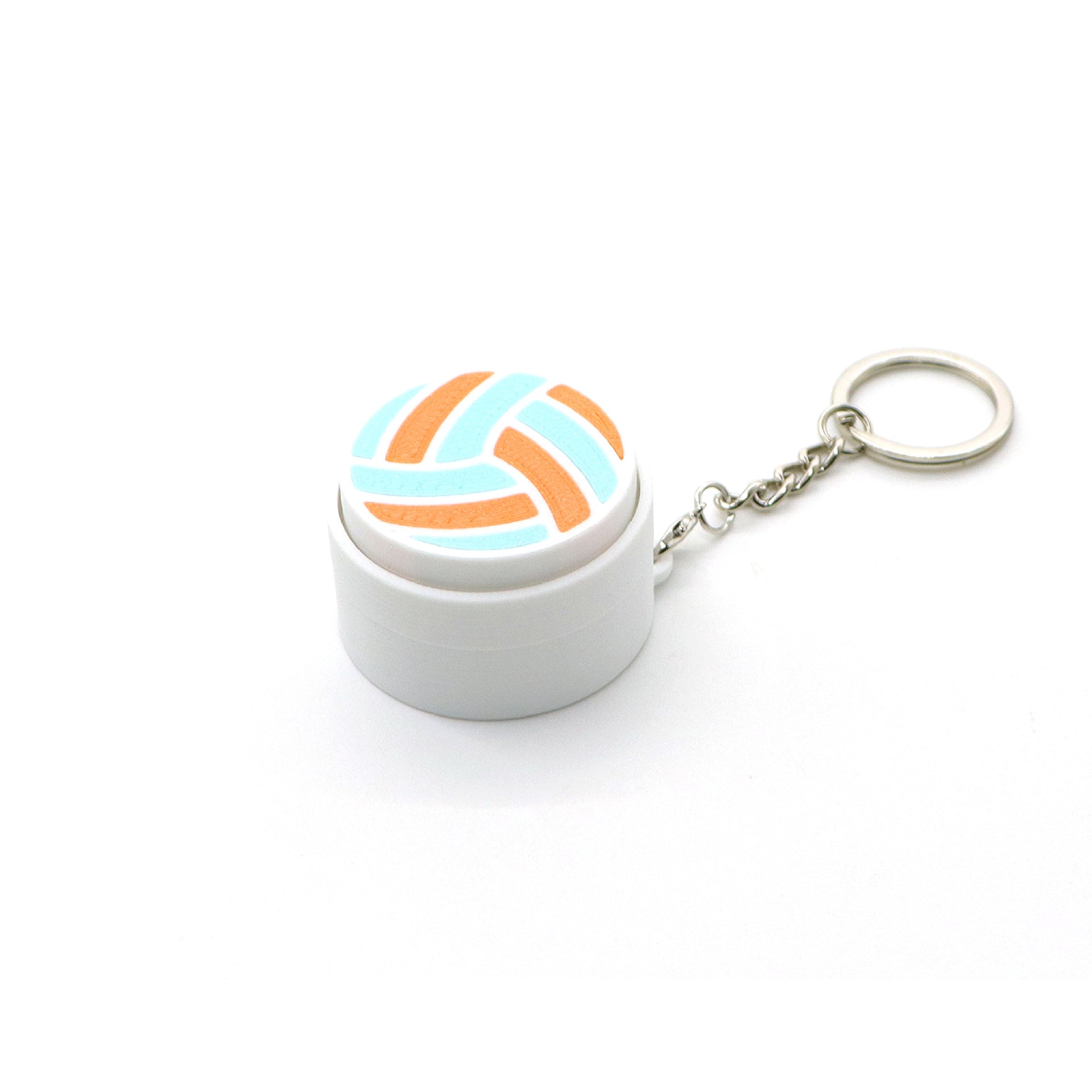 3D Printed Sports Keychain Press Button Toy Fidget