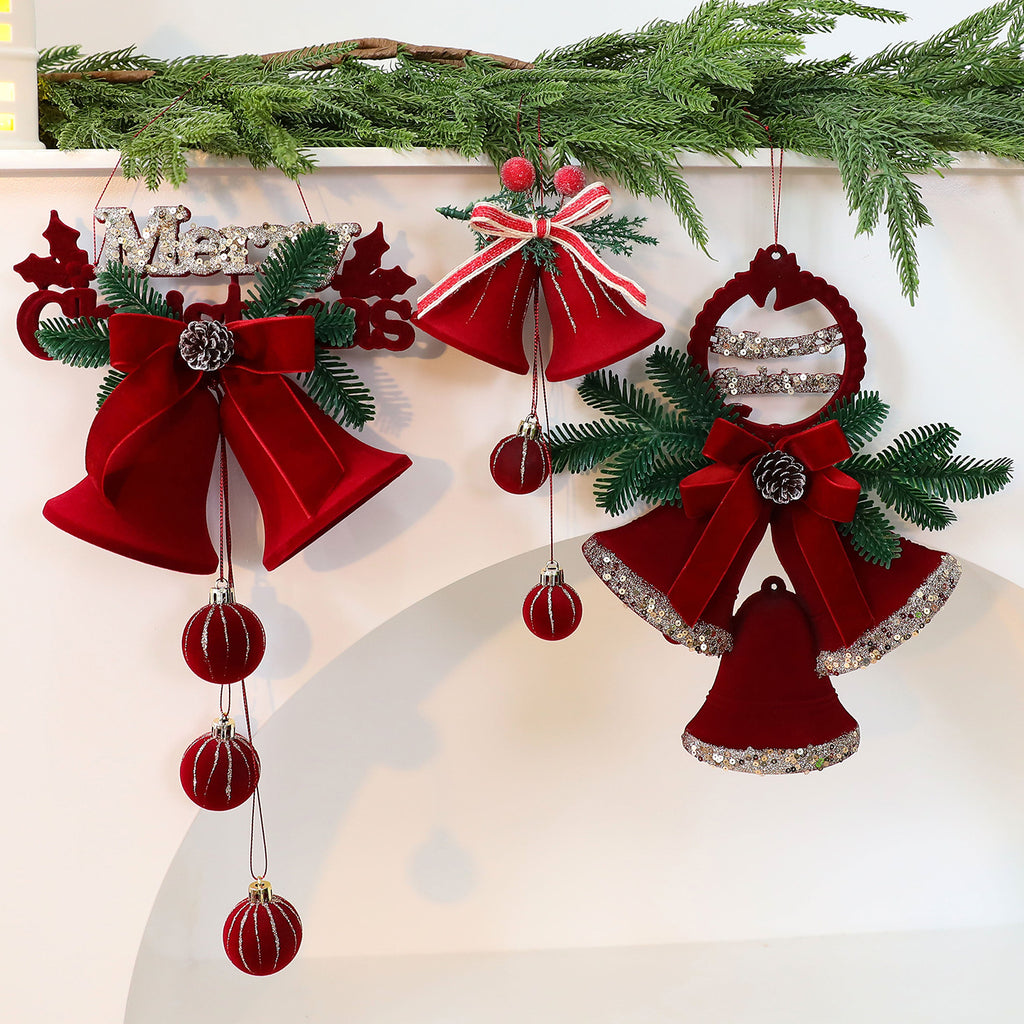 Velvet Christmas Hanging Ornament Holiday Tree Decoration