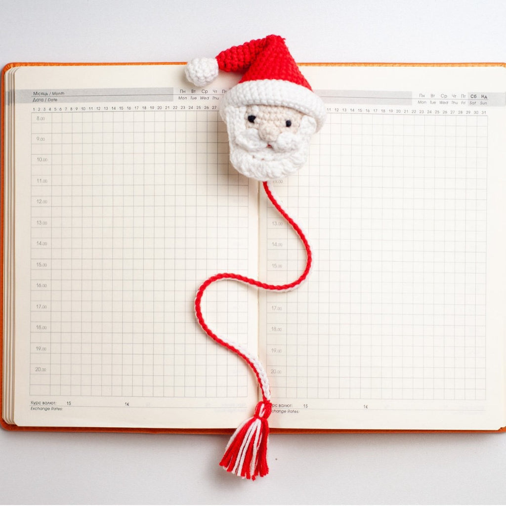 Christmas Handmade Crochet Bookmark