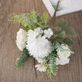 Valentine’s Day Faux Rose Hydrangea Bouquet Home Decor