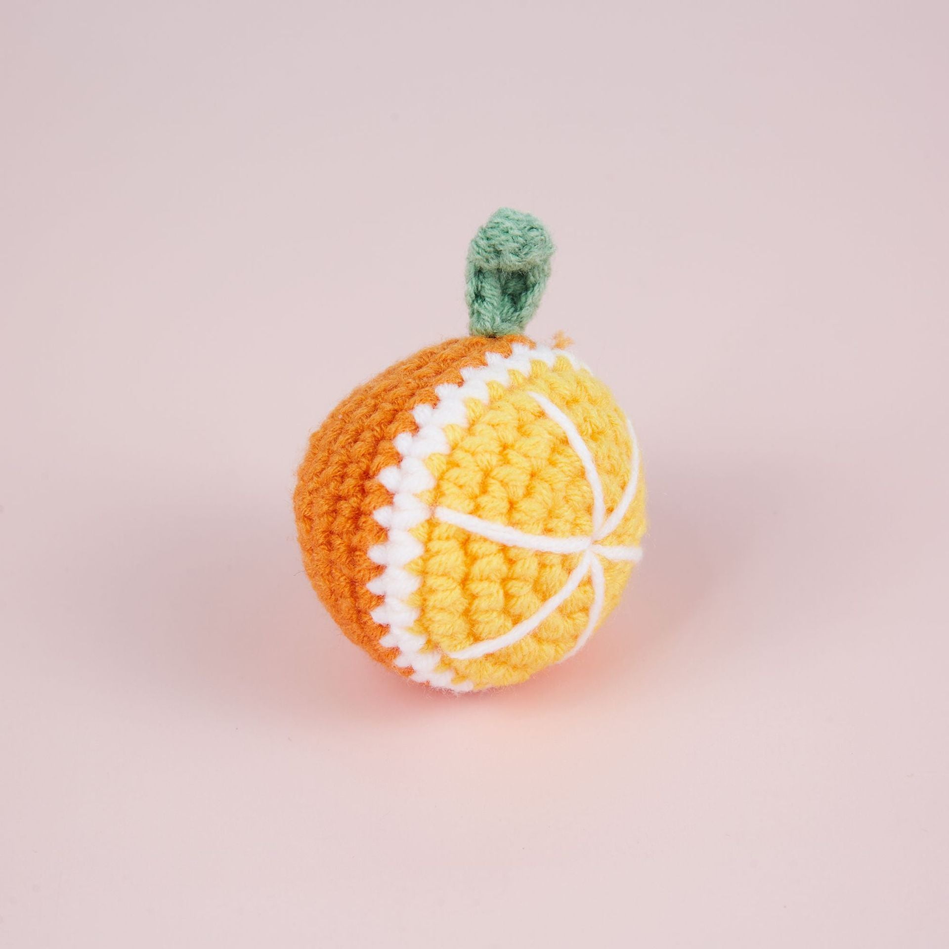 Valentine’s Day Crochet Orange Sunflower Cute Knitted Gift
