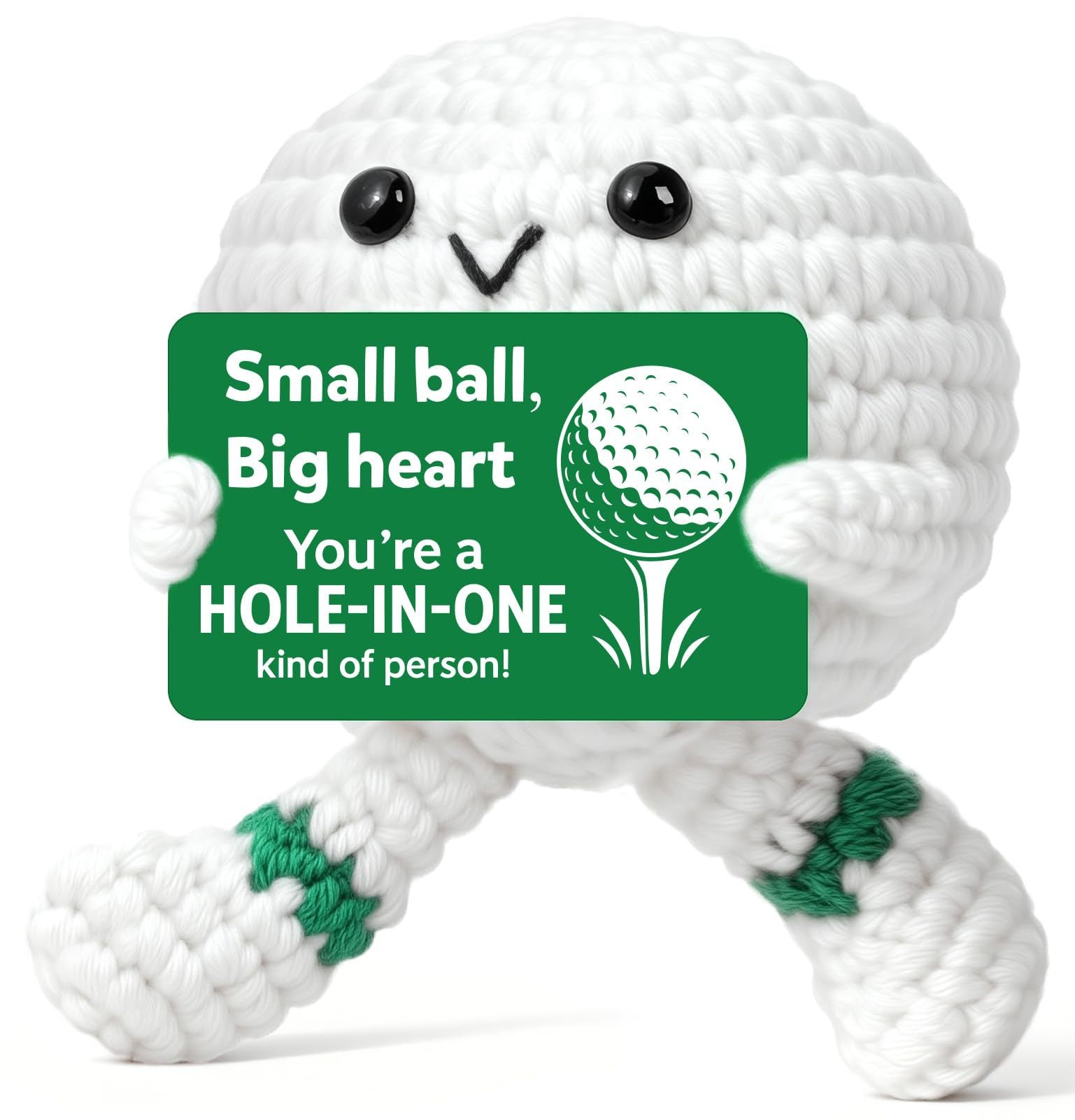 Handmade Crochet Sports Ball Plush Gift Decor