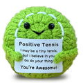 Handmade Crochet Sports Plush Emotional Gift Toy