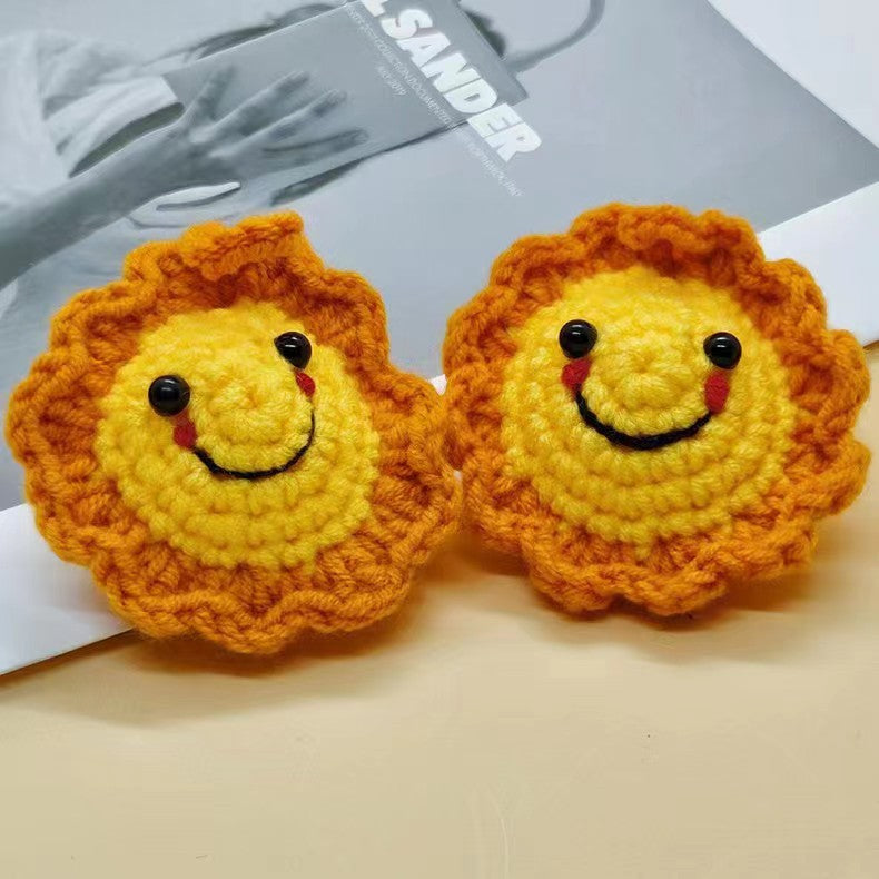 Crochet Fruit Keychain Handmade Cute Bag Charm Gift