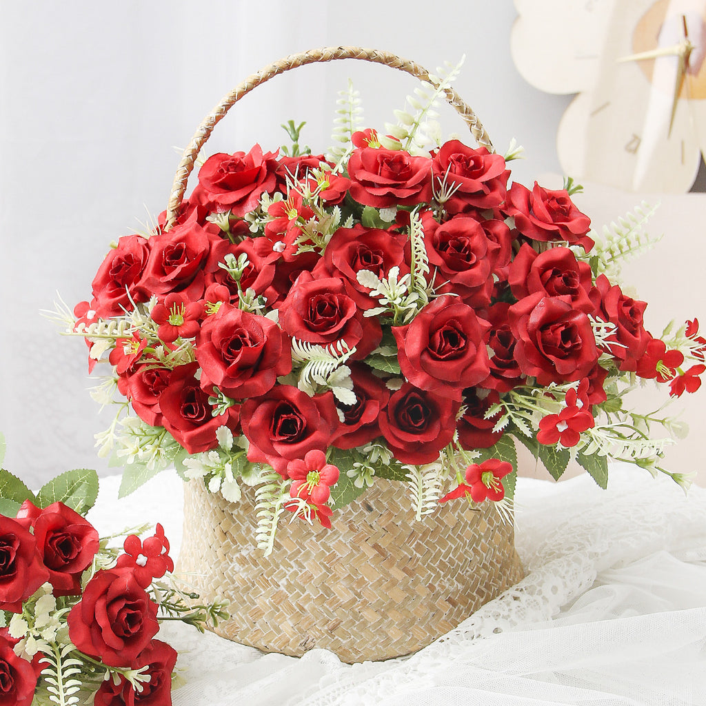 Valentine’s Day Elegant Rose Bouquet – Artificial Floral