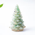 Mini Christmas Tree Resin Ornament Holiday Tabletop Decor