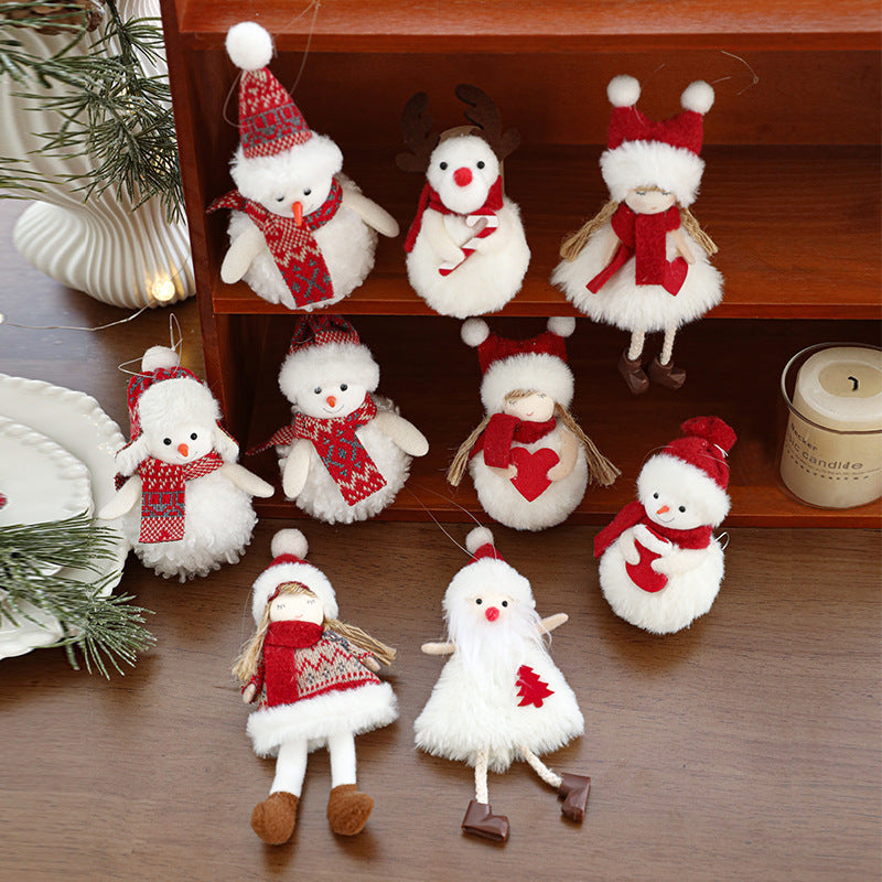 Felt Snowman Christmas Ornament Plush Decoration