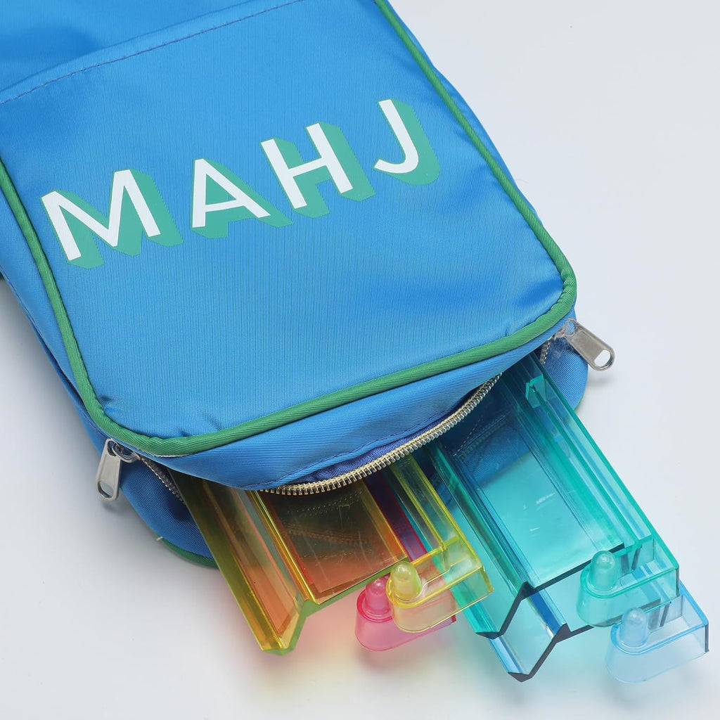 Large Mahjong Carrying Bag Travel Storage Case Organizer